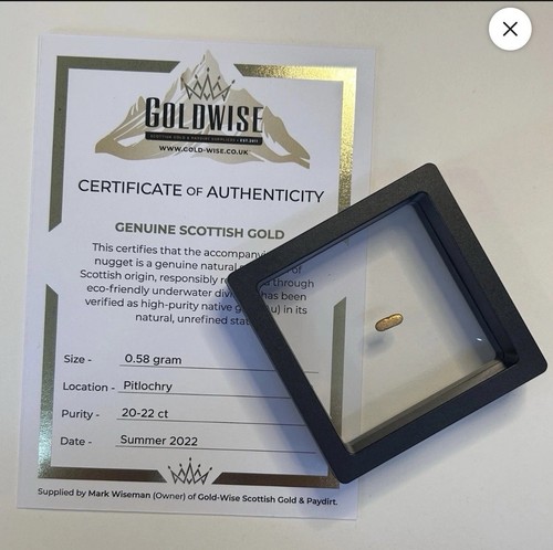 Incredibly rare scottish - , 0.58g