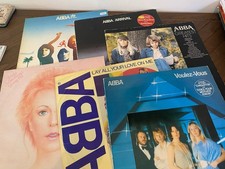 Abba Vinyl 6 X LP Records Job