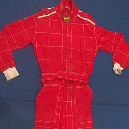Omp red mechanic suit with - omp,