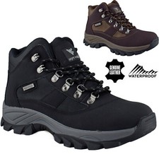 Mens Waterproof Leather Ankle
