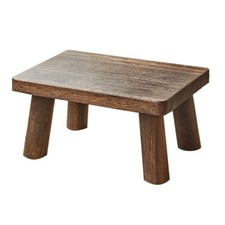 Wooden Stool Shoe Changing