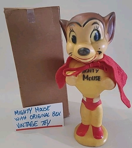 Mighty mouse with - mouse, box