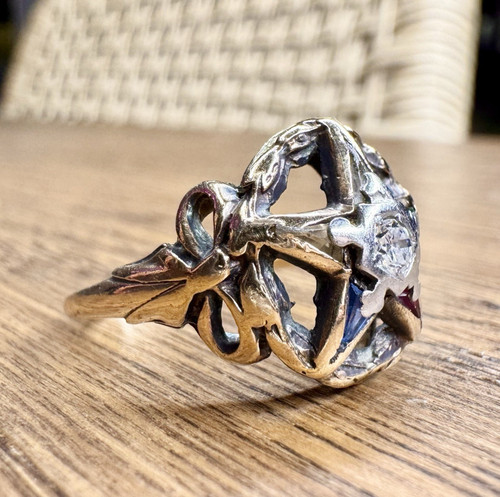 Vintage 10k light yellow gold - yellow,