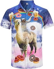 Men's Hawaiian Shirts Short