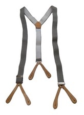 Braces Army RAF & Guards British Uniform Suspenders Leather Tabs XXL 120cm  ALT