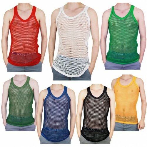Mens 100 cotton mesh - 100%,