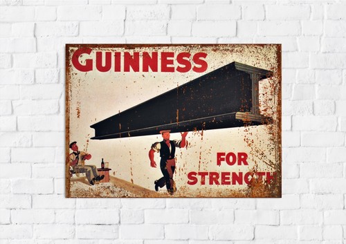 Guinness metal beer - guinness,