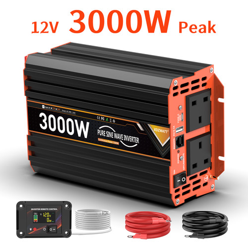 1500w 3000w pure sine - 3000w(peak),