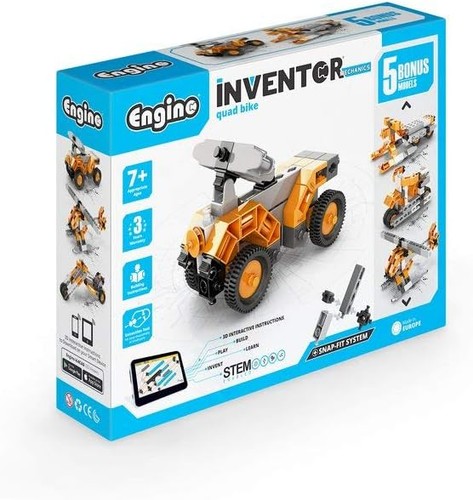 Engino inventor quad bike with - bike,