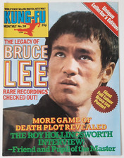 Bruce Lee 1970s Kung Fu Monthly Poster Magazine No 38