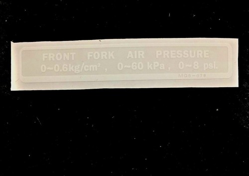 Cb1100f fork air pressure - cb1100f,