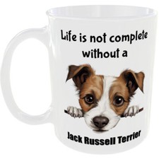 JACK RUSSELL TERRIER MUG DOG BREED OWNER GIFT COFFEE TEA CUP PET LOVERS CANINE