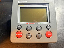 Raymarine ST6001  Autopilot display head Flush mount sun cover and back plate  