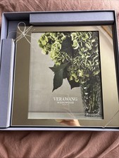 Vera Wang Wedgewood Silver Plated Love Knots Photo Frame 8x10” - New in Box