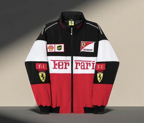 Ferrari zip up jacket - ferrari, zip-up