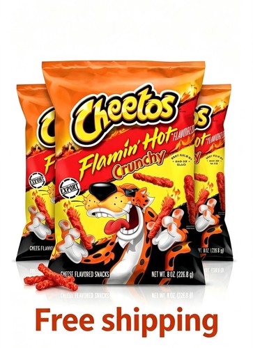 Cheetos flamin hot 226 - cheetos, 226.8g