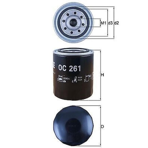 Knecht 261 oil - knecht, filter