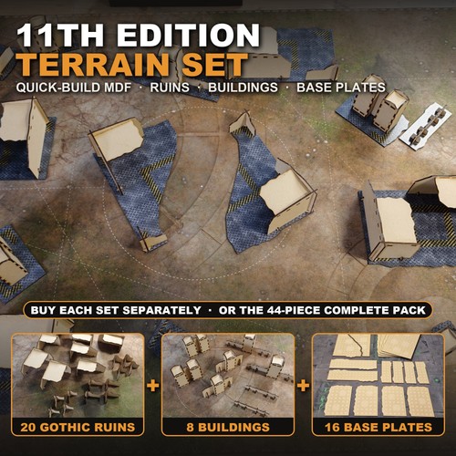 11th edition terrain set - edition,