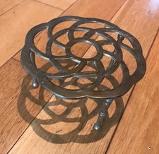 Vintage Brass Trivet Pot Stand