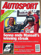 Autosport 15 Aug 1991*