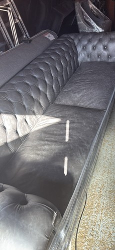 Chesterfield style grey - , real