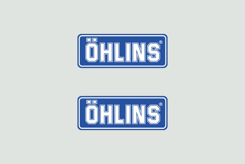 Ohlins fork shock stickers - ohlins,