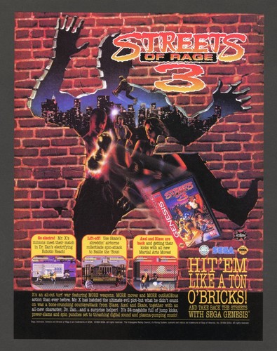 Streets rage sega - 3,