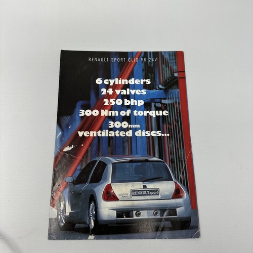 Renault sport clio brochure - clio,