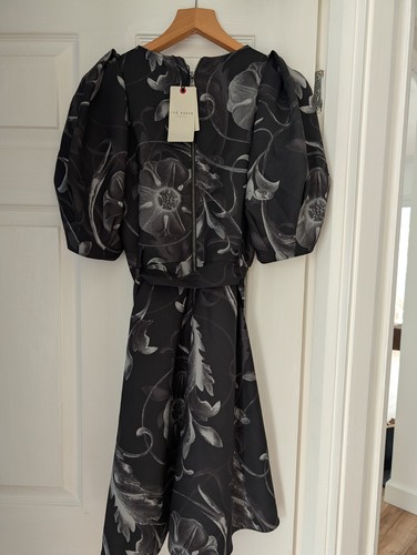 Ted baker black grey - black/grey, floral