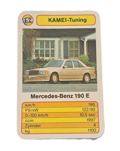 Mercedes benz 190 e2 kamei - -,