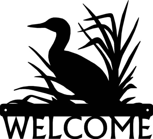 Loon grass bird - loon, welcome