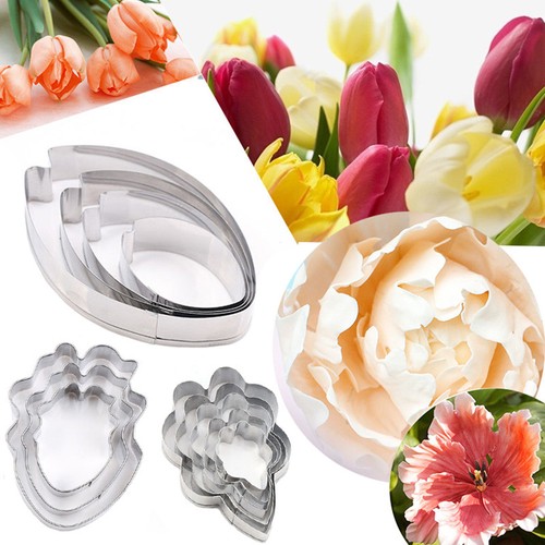 Tulip flower mold cookie - flower,