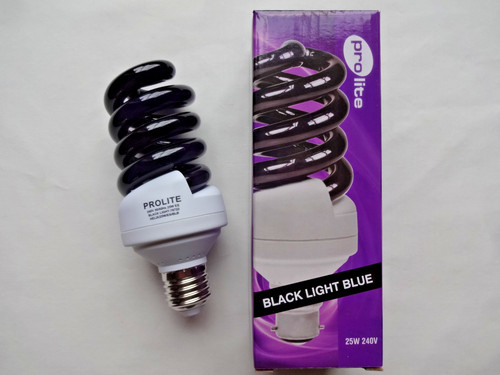 25w e27 blacklight cfl lamp - 25w,