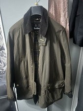 Barbour Ashby Olive Wax Jacket