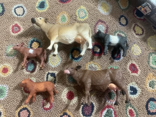 Schleich dog and puppy set - dog,
