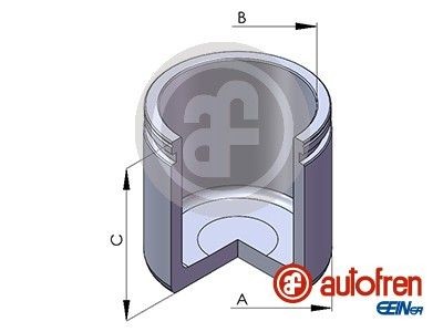 D02557 front axle piston - front,