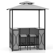 Patio 3 PCS Bar Set w/