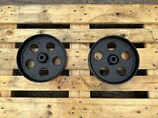 Pair Of Vintage Cast Iron