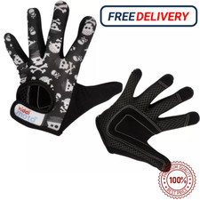 Kiddimoto full finger gloves Mountain Bike Bicycle BMX MTB Riding Touchscreen UK