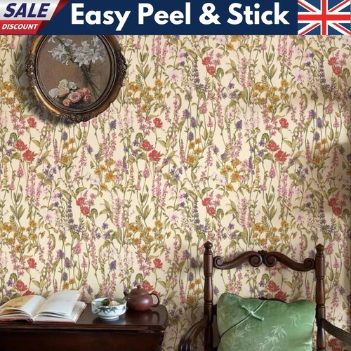 Vintage floral wallpaper - vintage,