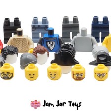 LEGO Minifigure Parts – Hair, Heads, Torsos, Legs & Headgear – Bestsellers