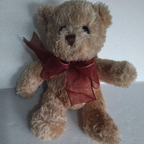 Bhs teddy bear beige red - bear,