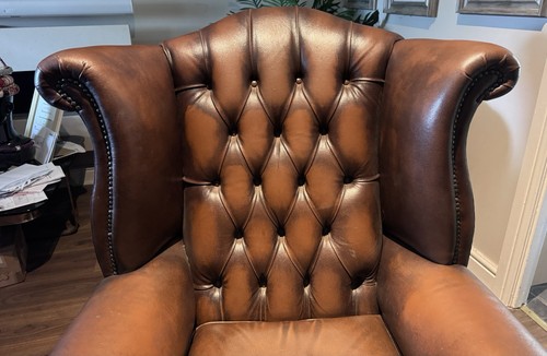 Chesterfield brown vintage - chesterfield,
