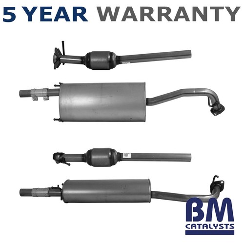 Rear catalytic converter - rear,
