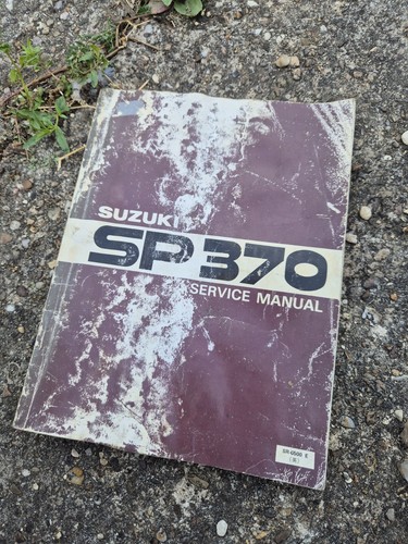 Suzuki sp370 service manual - suzuki,