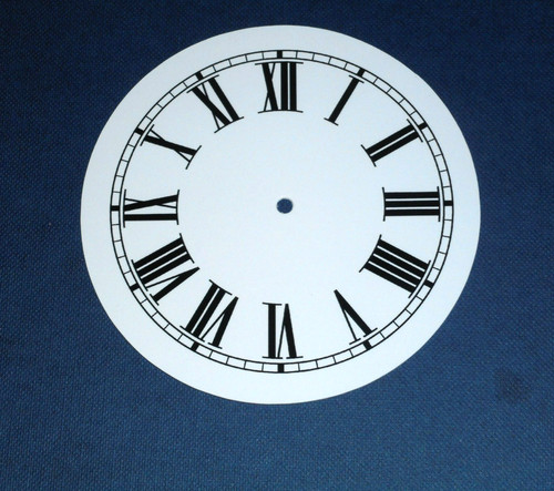 Clock dial face - dial, card