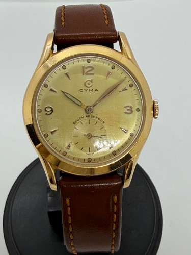 Cyma gold plated - gold, wrist