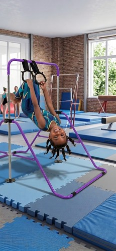 Kids gymnastics bar with hand - kids,