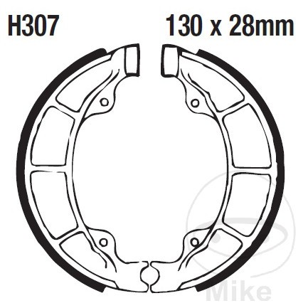 Ebc spring brake - spring, shoes