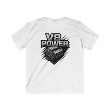 V8 Muscle Car Kinder T-Shirt  Tuning Style Shirt für Jungen und Mädchen